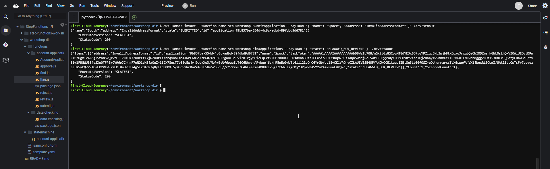 AWS Step Functions