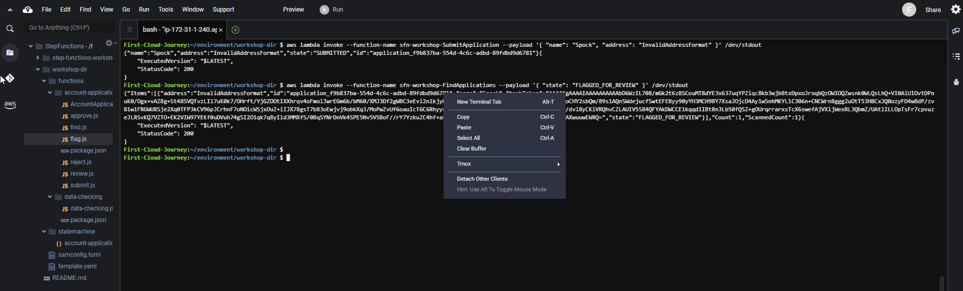 AWS Step Functions