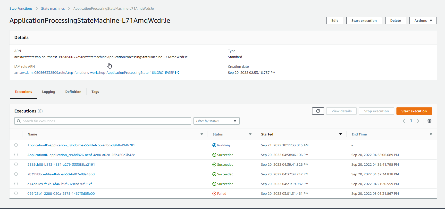 AWS Step Functions