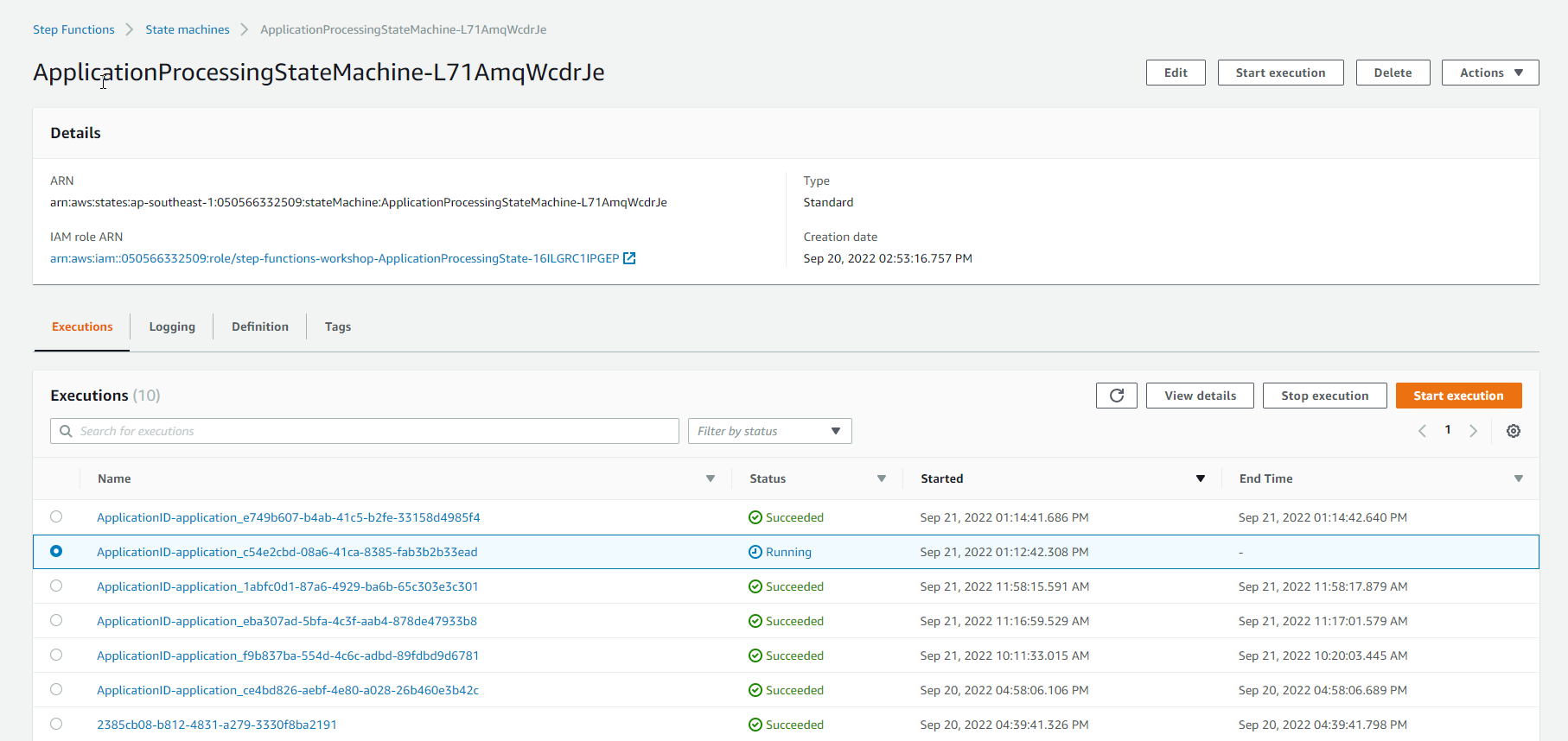 AWS Step Functions