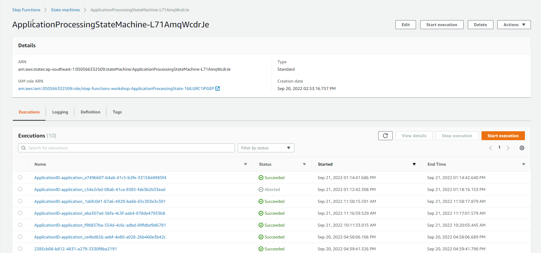 AWS Step Functions